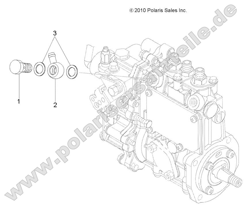 Engine, Fuel Line