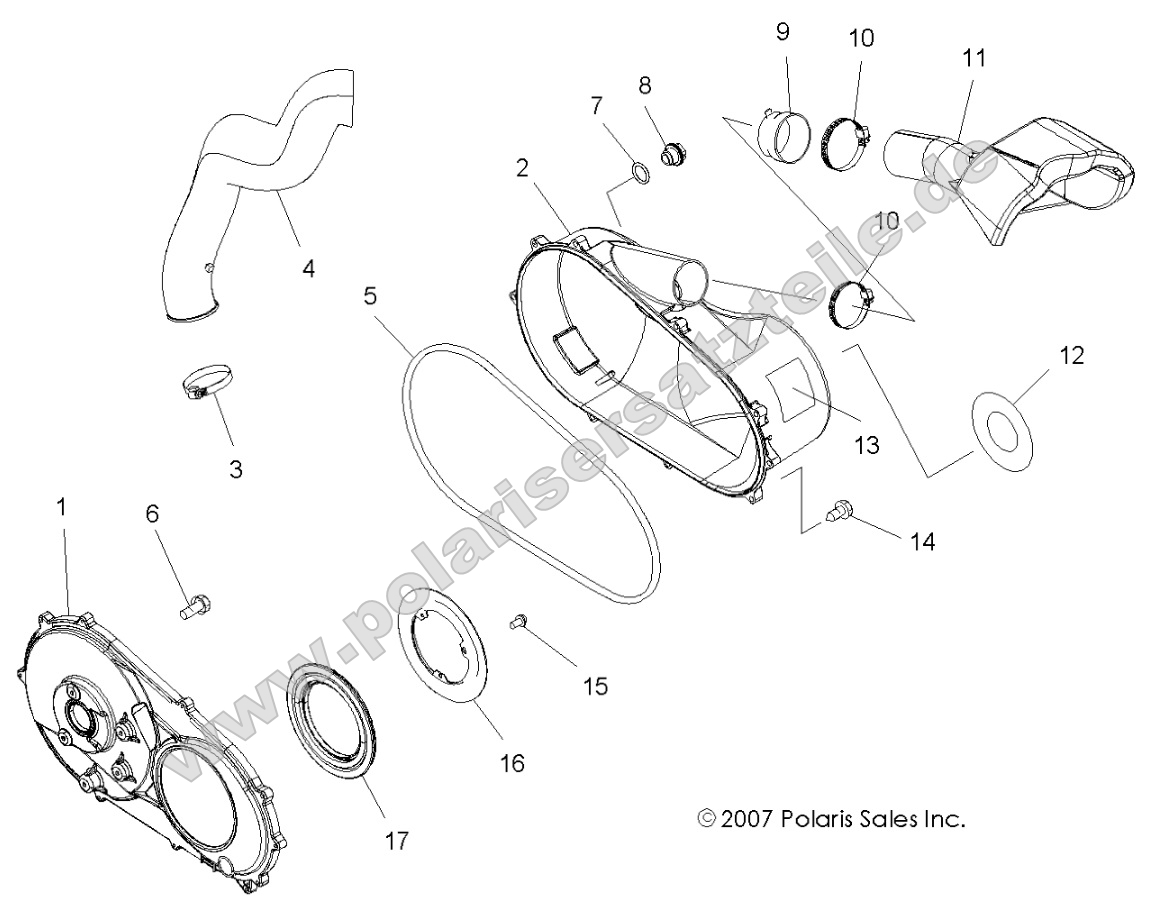 Body, Clutch Cover Body, Clutch Cover