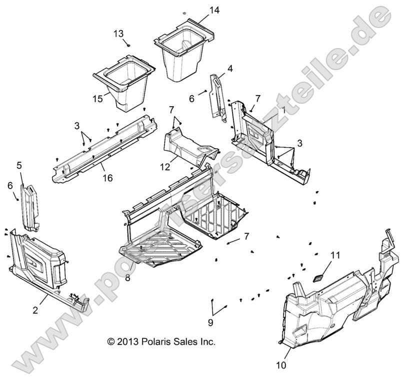 Body, Floor, Front