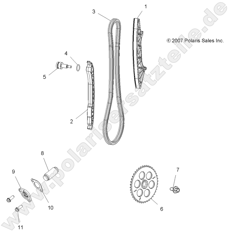 ENGINE, CAM CHAIN ENGINE, CAM CHAIN