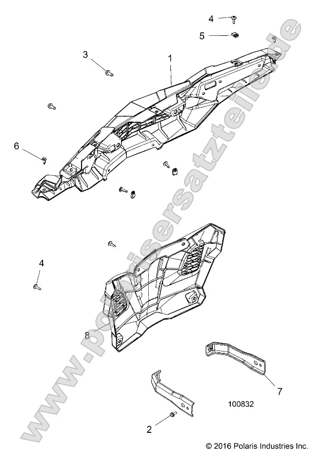 Body, Bumper, Rear