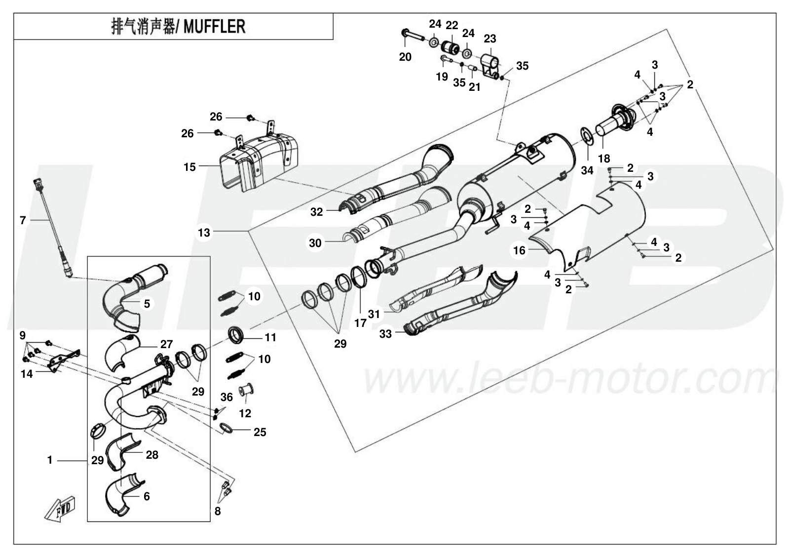 F02-V4 MUFFLER