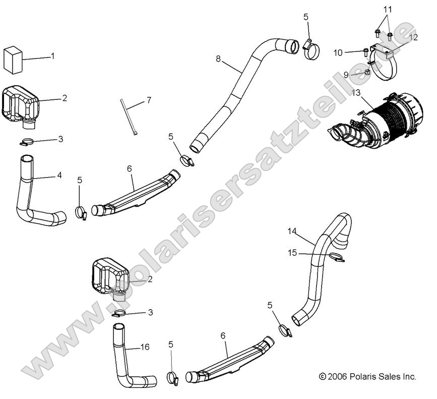 Engine, Clutch Air Intake