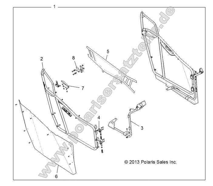 BODY, DOORS KIT