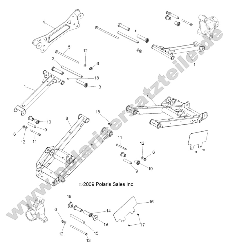 SUSPENSION, REAR CONTROL ARMS SUSPENSION, REAR CONTROL ARMS