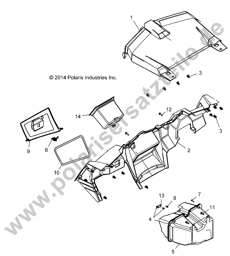 BODY, DASH AND GLOVEBOX BODY, DASH AND GLOVEBOX