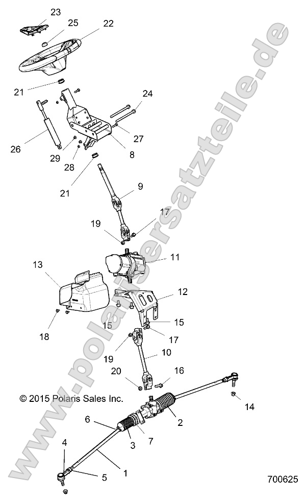 Steering, Power Steering Asm. Steering, Power Steering Asm.