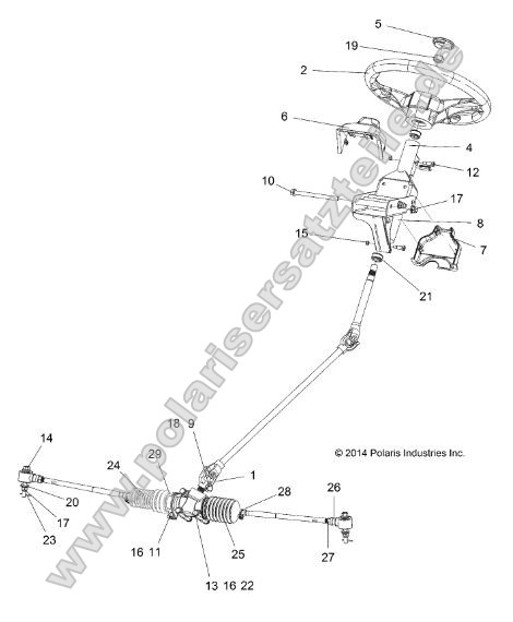 Steering, Steering Asm.