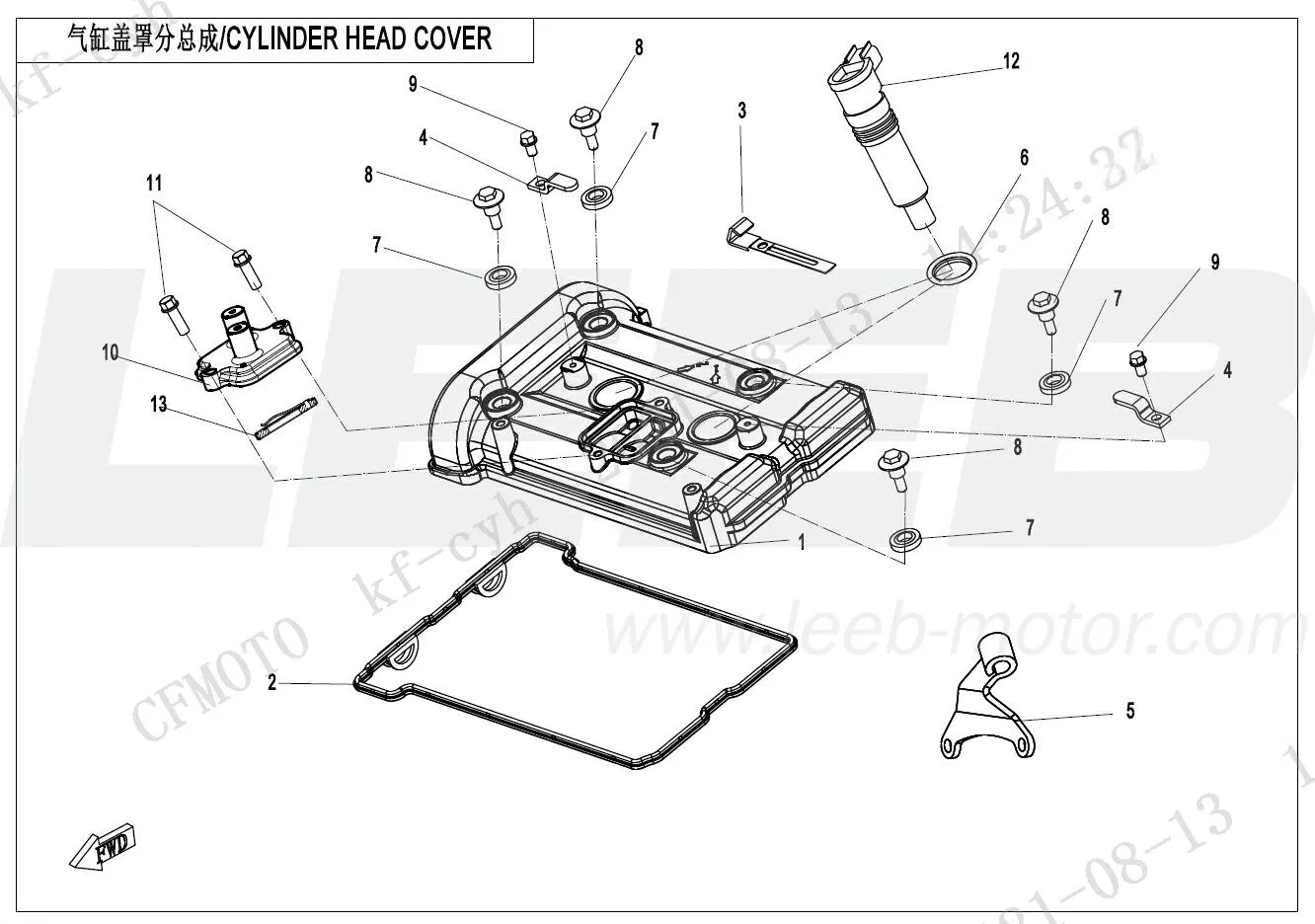 Zylinderkopfdeckel Zylinderkopfdeckel