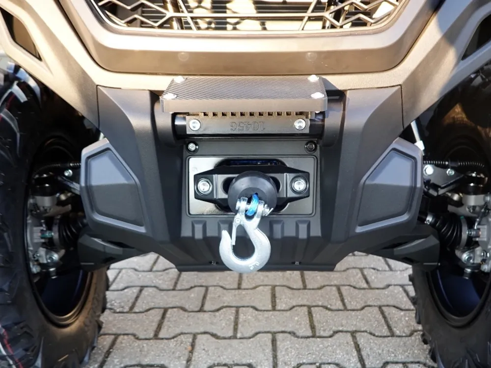 TMP Kennzeichenhalter vorne / Nummernschildhalterung klappbar - QJ Motor SFA 600 / 1000 one 2025-