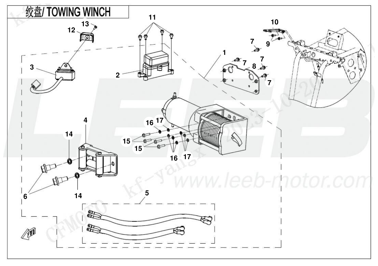 F15-2-A TOWING WINCH