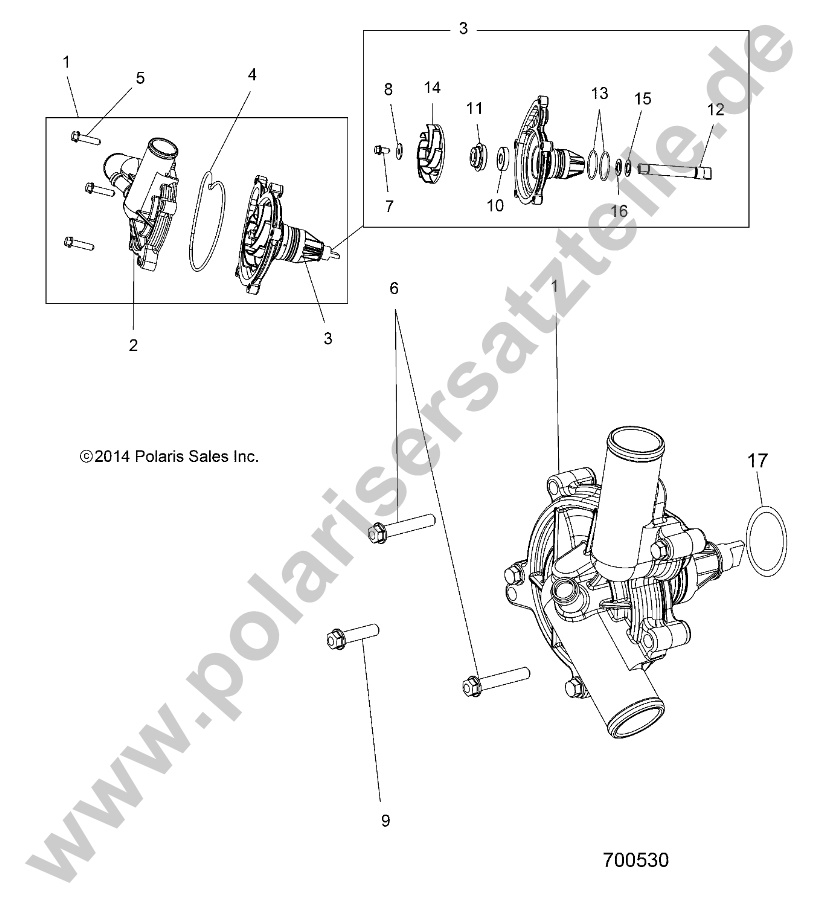 ENGINE, COOLING, WATERPUMP ENGINE, COOLING, WATERPUMP