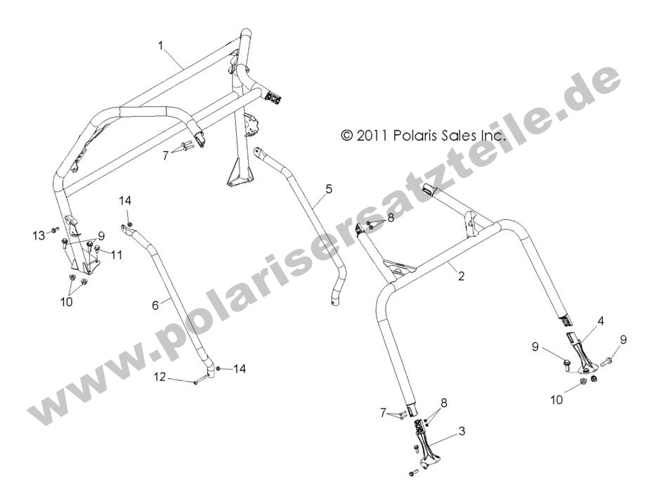 CHASSIS, CAB FRAME and SIDE BARS CHASSIS, CAB FRAME and SIDE BARS