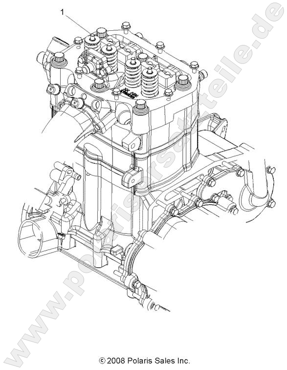 ENGINE, SHORT BLOCK