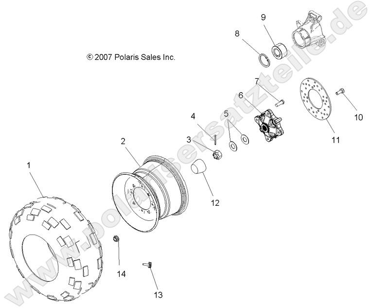 WHEELS, REAR