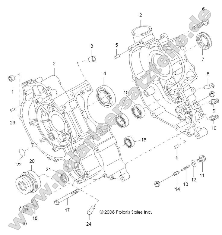 Engine, Crankcase