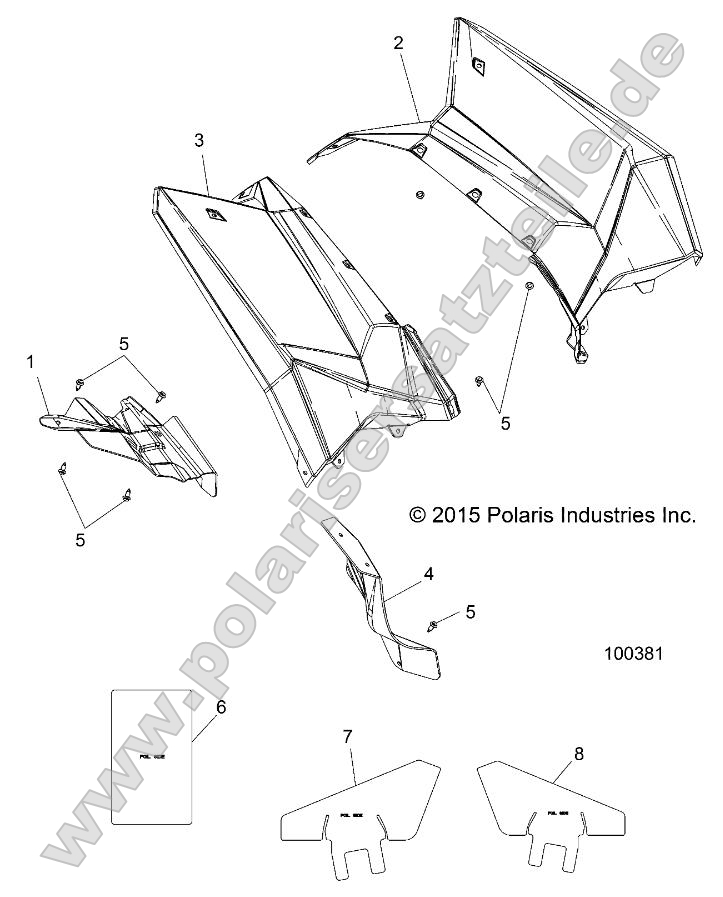 Body, Rear Cab and Heat Shields Body, Rear Cab and Heat Shields