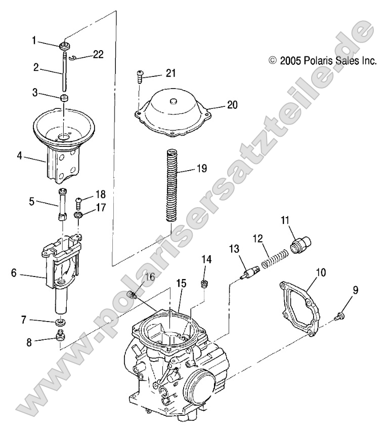 Engine, Carburetor, Upper Engine, Carburetor, Upper