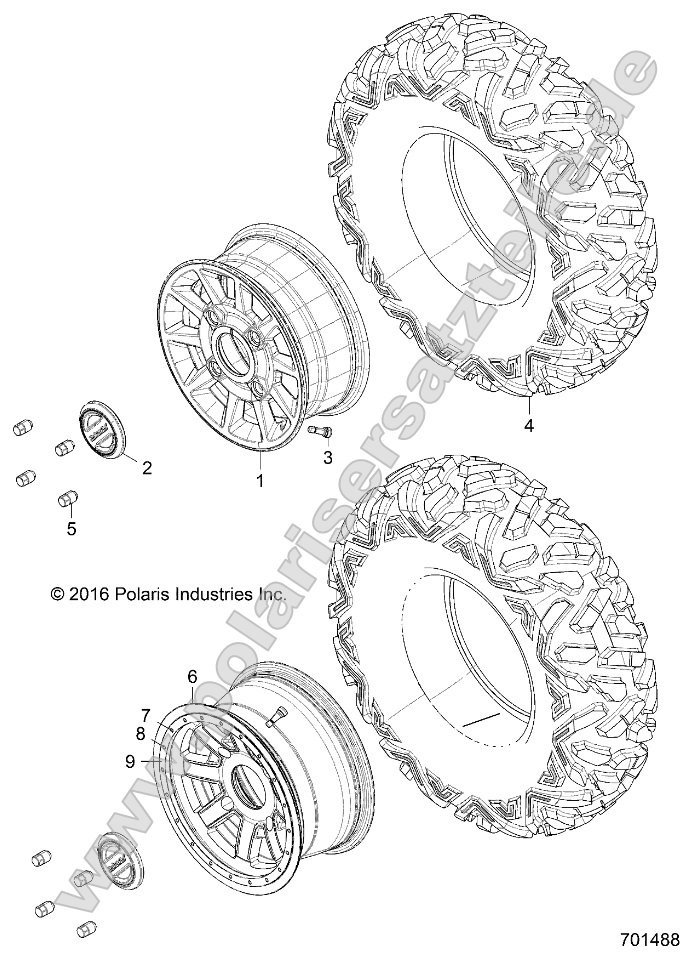Wheels, Front Wheels, Front