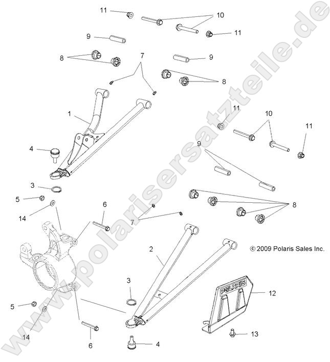 SUSPENSION, FRONT A-ARMS SUSPENSION, FRONT A-ARMS