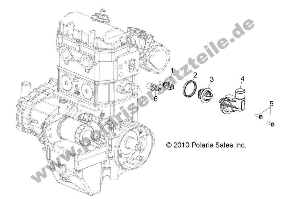 ENGINE, THERMOSTAT