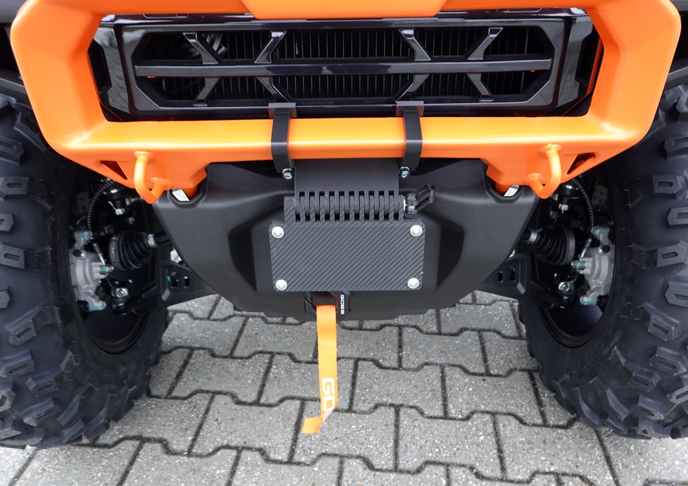 TMP Kennzeichenhalter vorne / Nummernschildhalterung klappbar #2 - GOES Terrox 1000 Touring 2025-