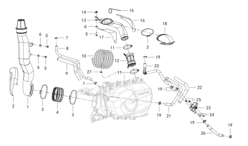 Cvt Luftkühlsystem Cvt Luftkühlsystem