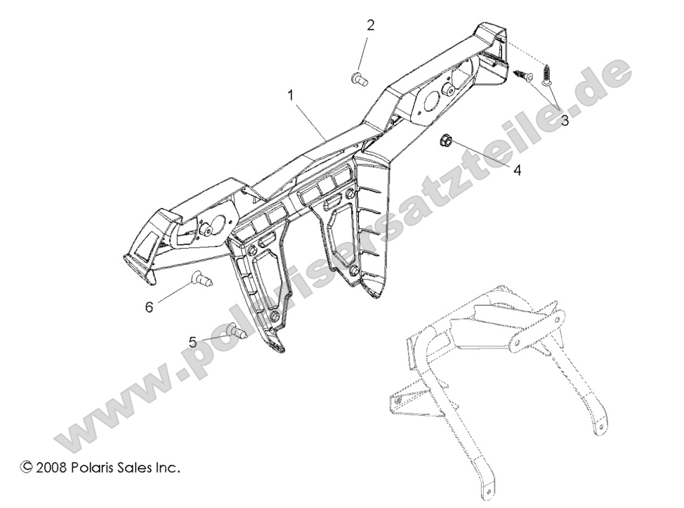 BODY, REAR BUMPER BODY, REAR BUMPER