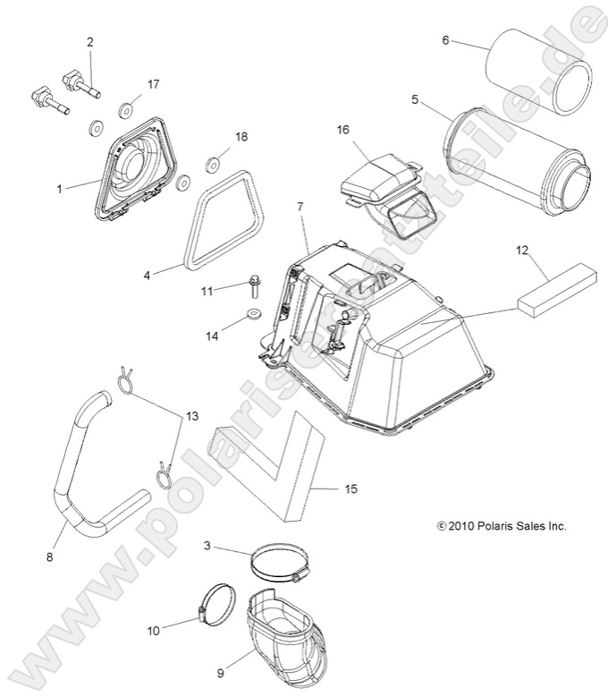 ENGINE, AIR INTAKE