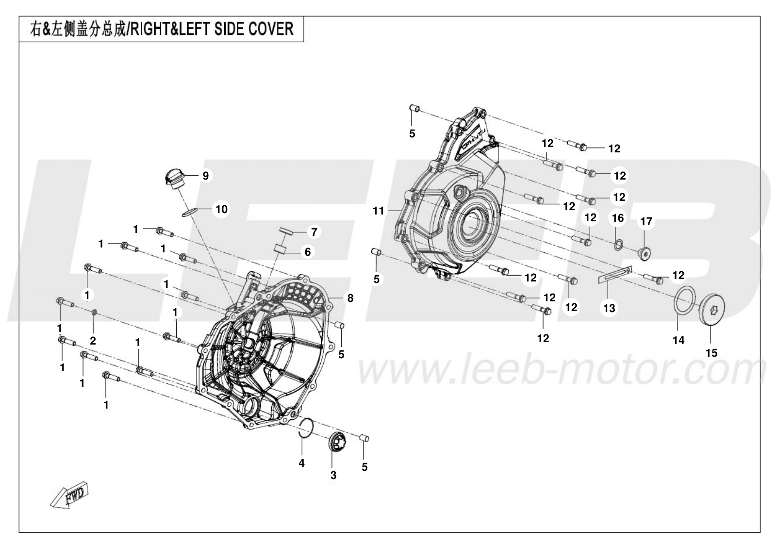 LEFT & RIGHT SIDE COVER LEFT & RIGHT SIDE COVER