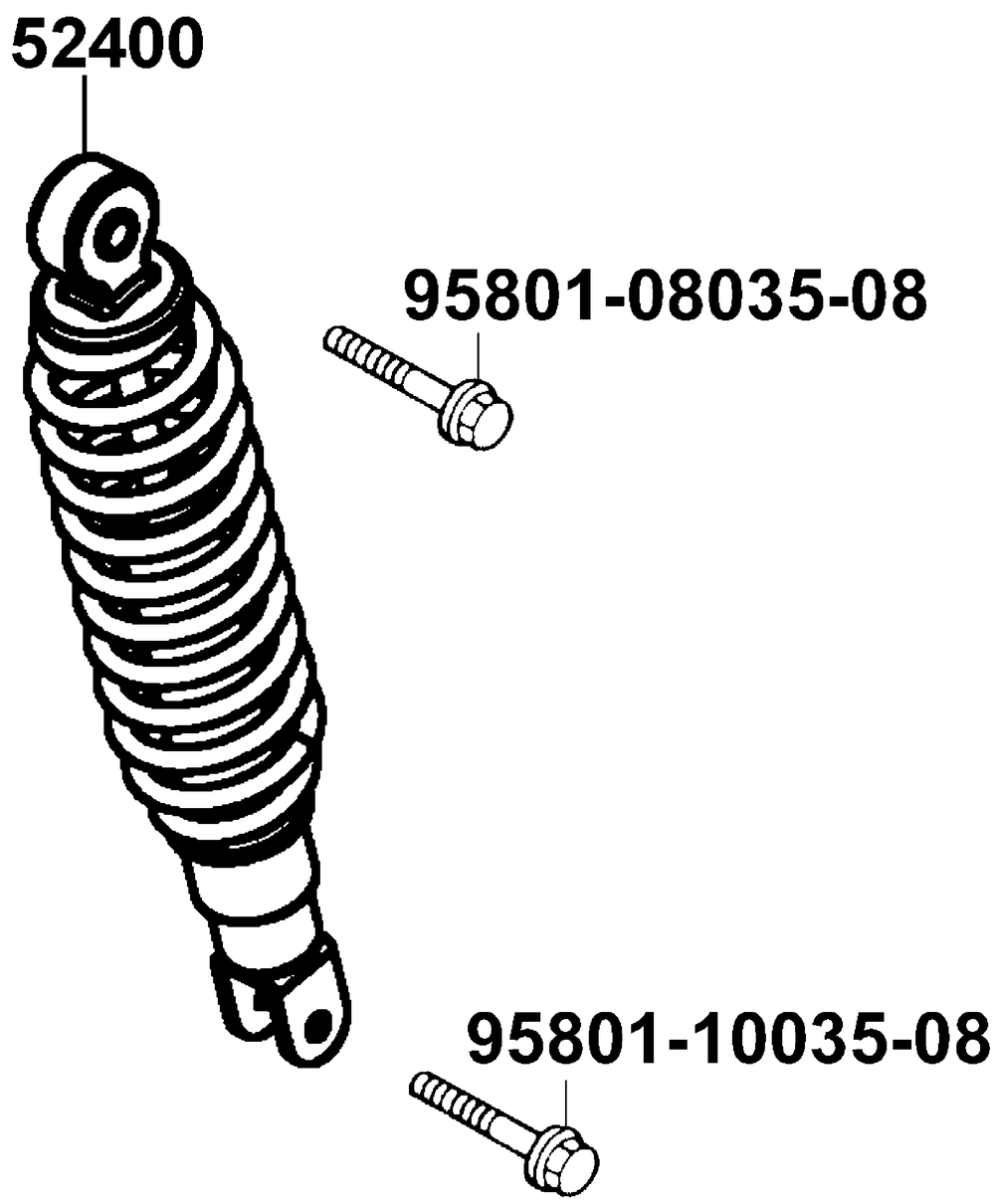 Stossdämpfer hinten Stossdämpfer hinten