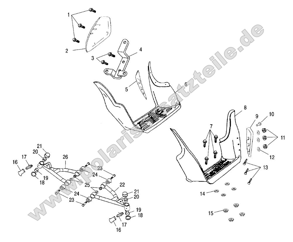 Swing Arm/Footrest