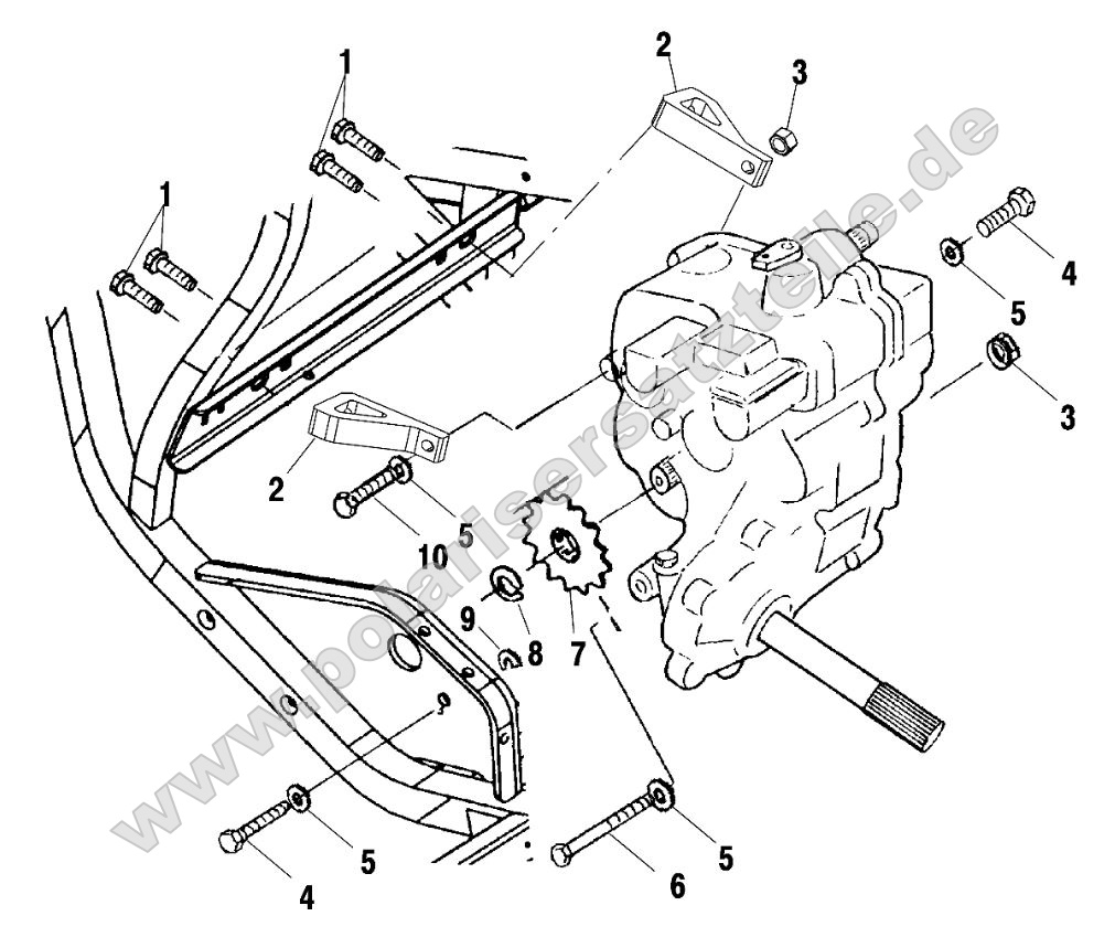 Gearcase Mounting Gearcase Mounting