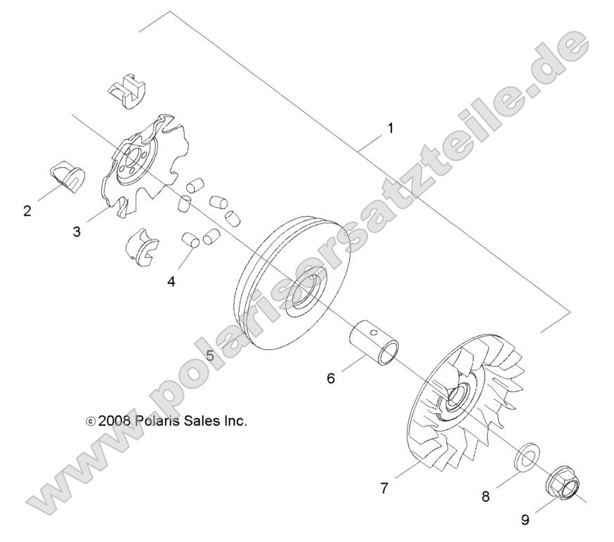 DRIVE TRAIN, CLUTCH, PRIMARY DRIVE TRAIN, CLUTCH, PRIMARY