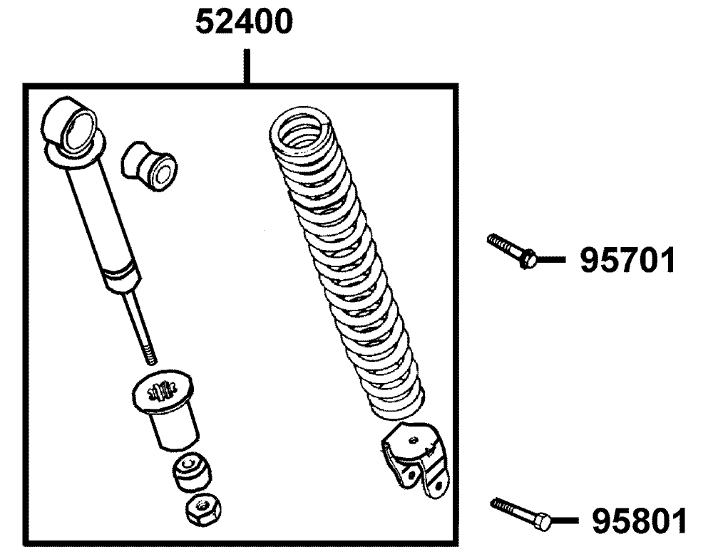 Stossdämpfer hinten Stossdämpfer hinten