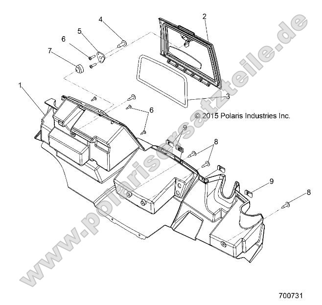 Body, Glove Box Storage