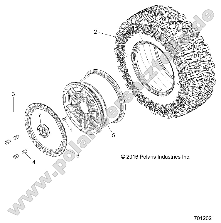 Wheels, Front (701202) Wheels, Front (701202)