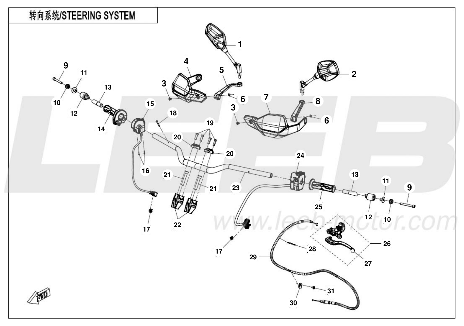 F10 STEERING SYSTEM