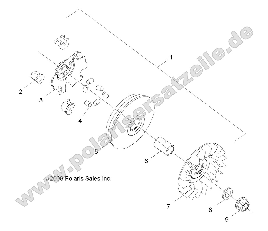 drive train clutch primary drive train clutch primary