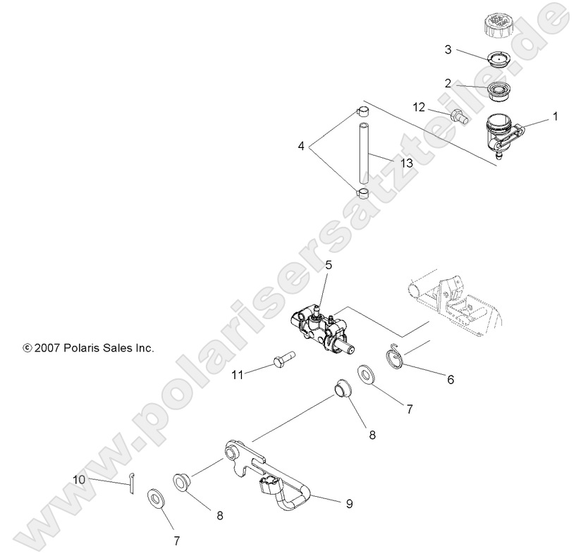 BRAKES, PEDAL and REAR MASTER CYLINDER BRAKES, PEDAL and REAR MASTER CYLINDER