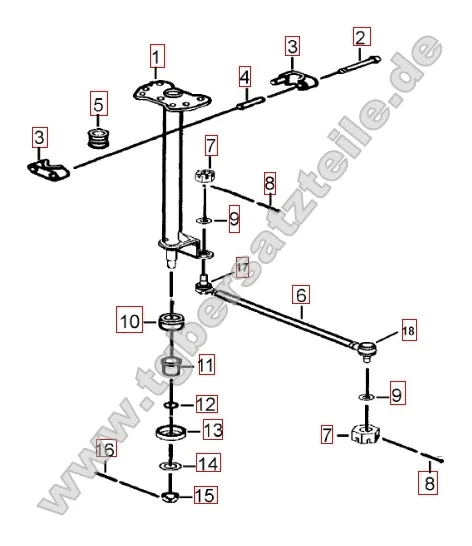 Lenksäule - Spurstange Lenksäule - Spurstange