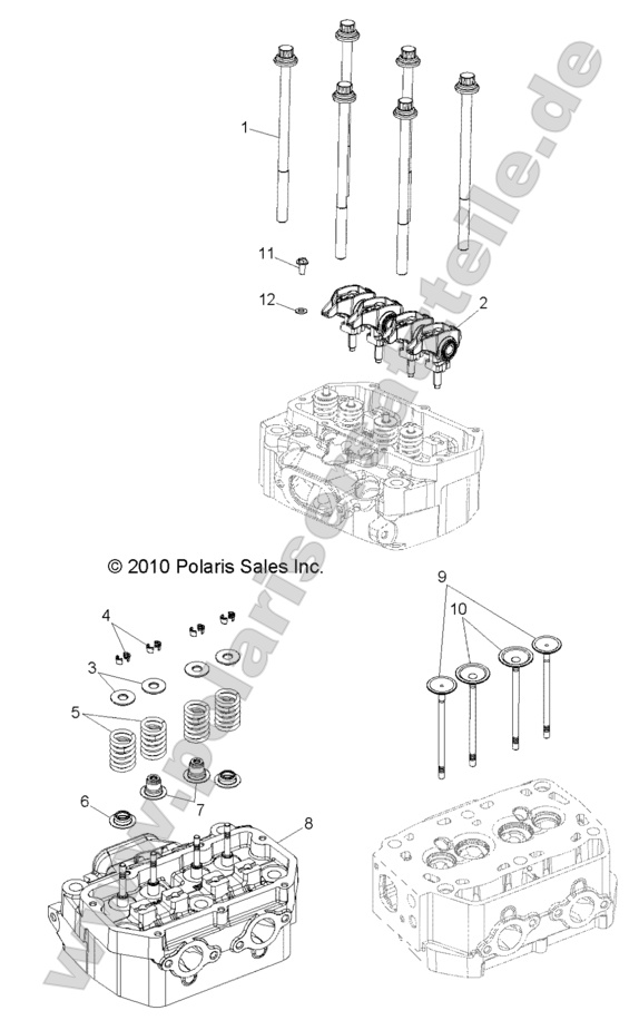 ENGINE, CYLINDER HEAD and VALVES ENGINE, CYLINDER HEAD and VALVES