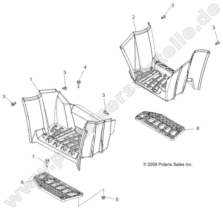BODY, FOOTWELLS BODY, FOOTWELLS
