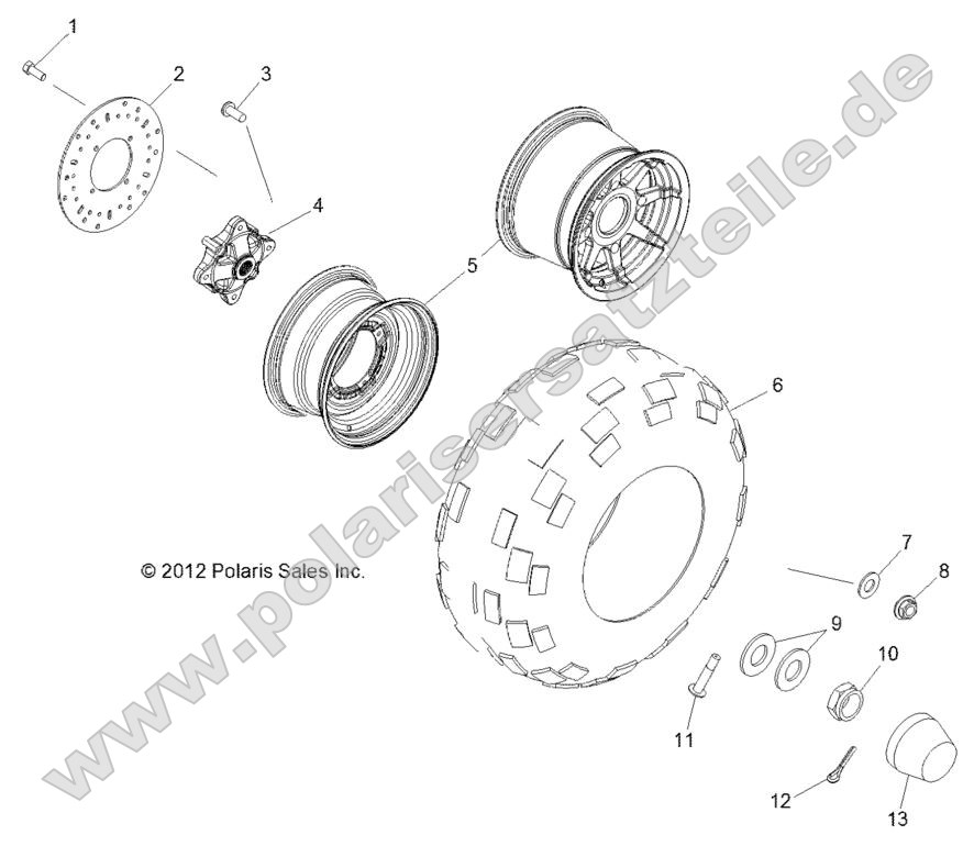 Wheels, Rear
