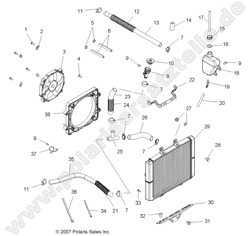 ENGINE, COOLING SYSTEM ENGINE, COOLING SYSTEM