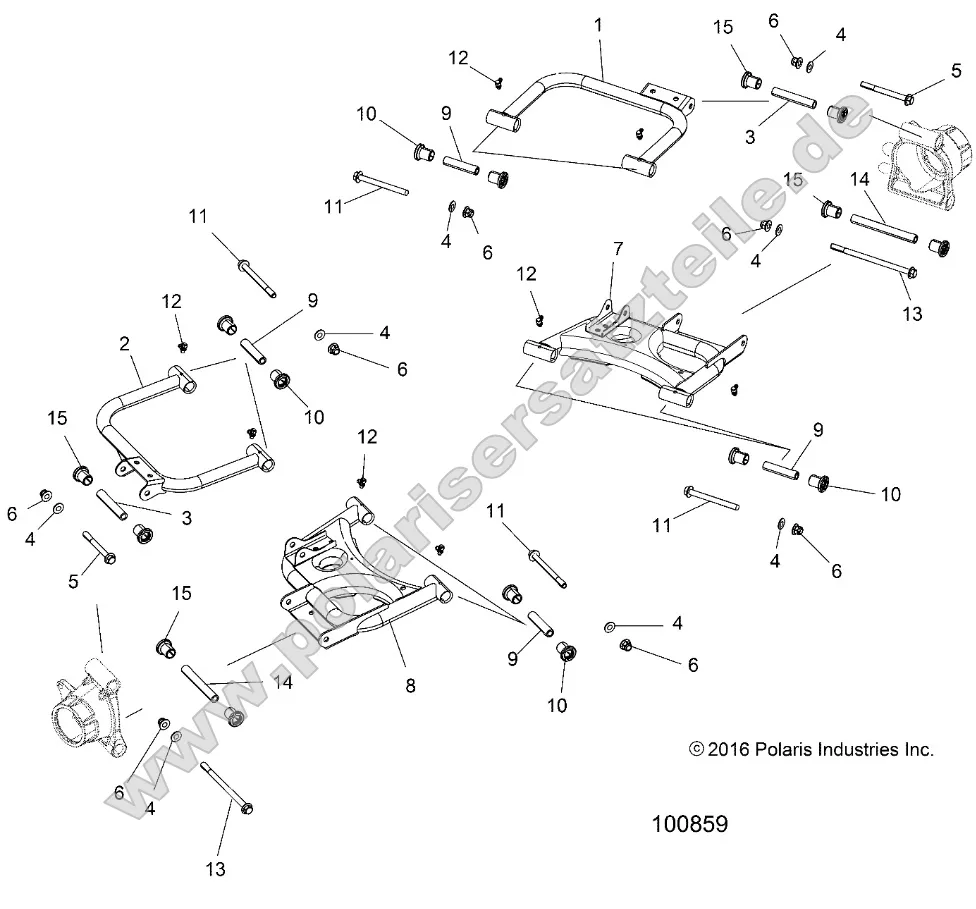 Suspension, Rear Control Arms