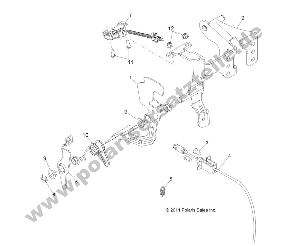 ENGINE, THROTTLE PEDAL ENGINE, THROTTLE PEDAL
