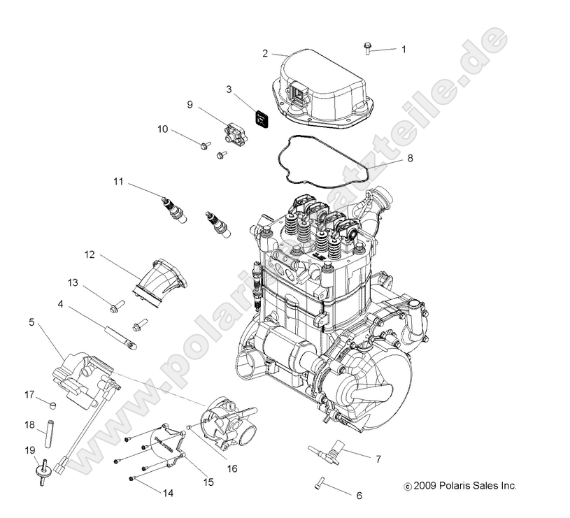 engine throttle body and valve cover engine throttle body and valve cover