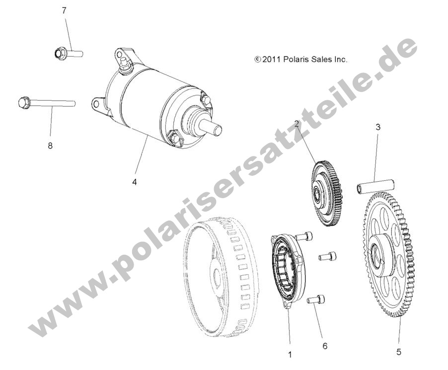 ENGINE, STARTER DRIVE ENGINE, STARTER DRIVE