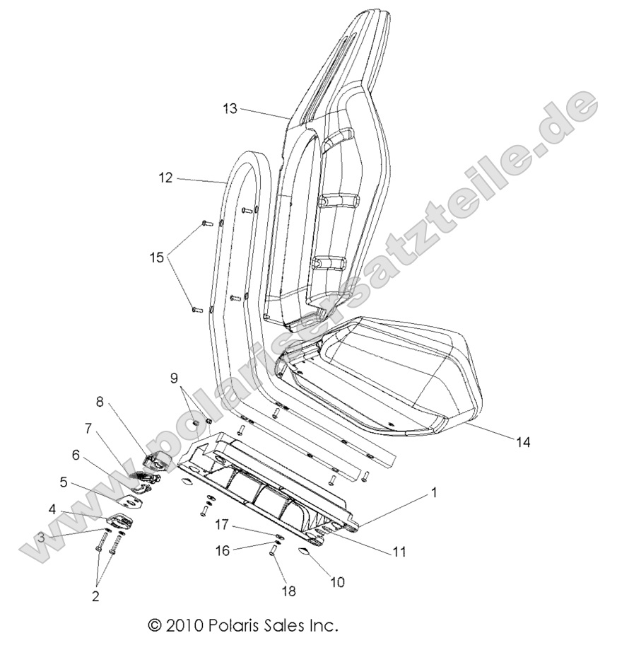 BODY, SEAT ASM. BODY, SEAT ASM.